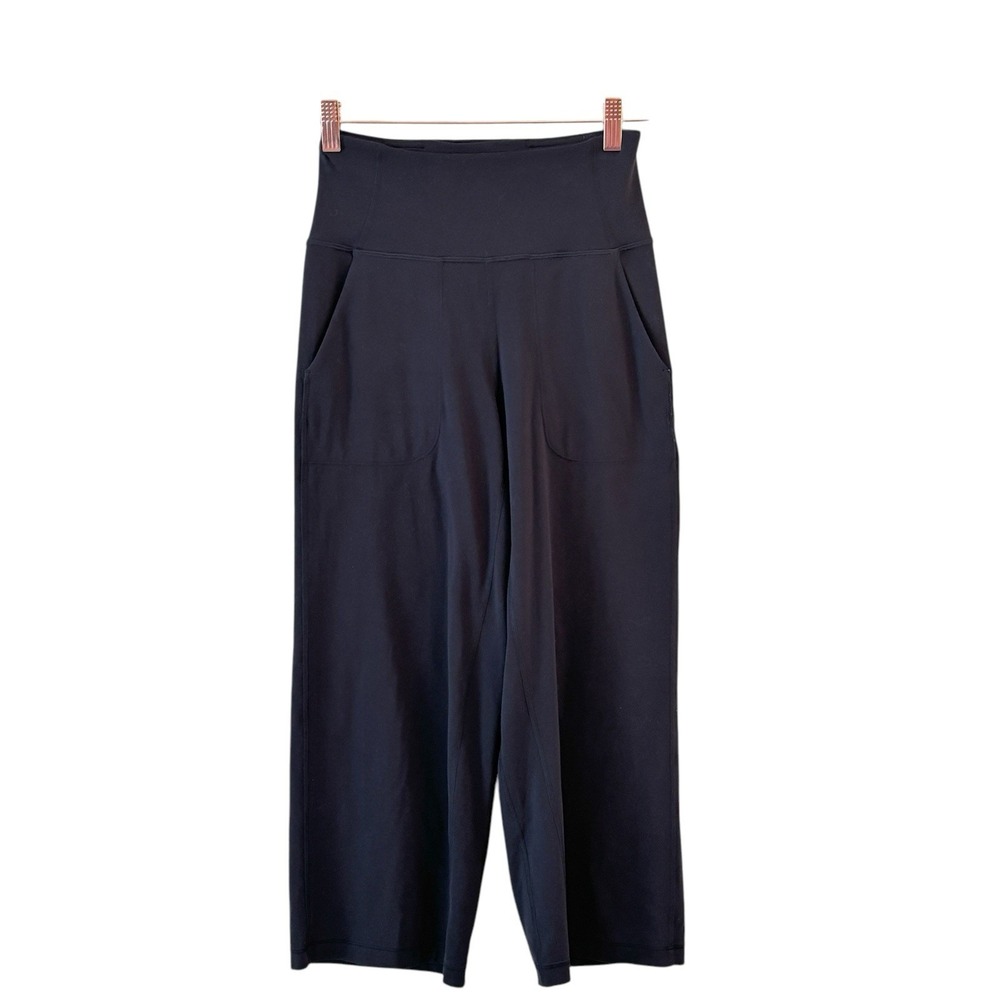 lululemon athletica Black Wide Leg Pants